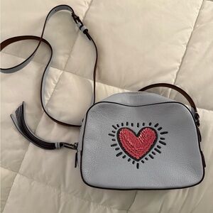 Coach x Keith Haring Heart Crossbody Bag